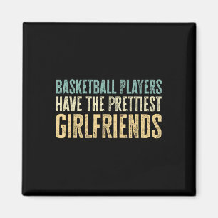 Happy Valentine's Day 2023 Fun Basketball Player V Magnet