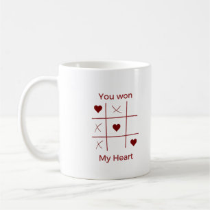 Happy Valentine's Day 2023 Ideen - Du gewann mein  Kaffeetasse