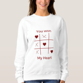 Happy Valentine's Day 2023 Ideen - Du gewann mein  Sweatshirt