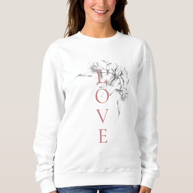 Happy Valentine's Day 2023 - Liebe ist Liebe Bilde Sweatshirt (Vorderseite)