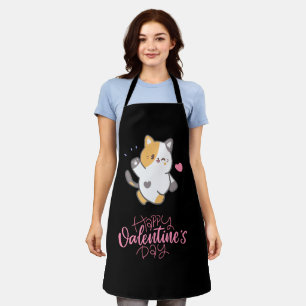 Happy Valentine's Day 2024 - Cats Lover Valentine Schürze