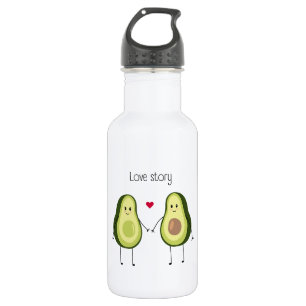 Happy Valentine's Day 2024 Funny Image Niedlich Edelstahlflasche