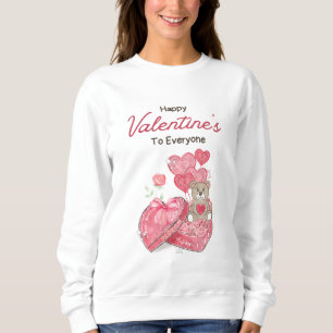 Happy Valentine's Day 2024 - Liebe Images Trendy Sweatshirt