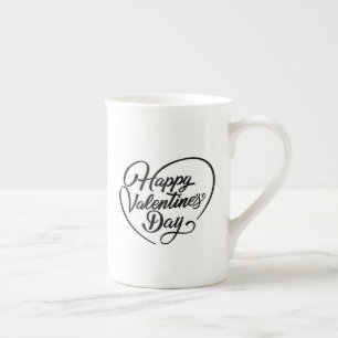 Happy Valentine's Day-23823 Prozellantasse