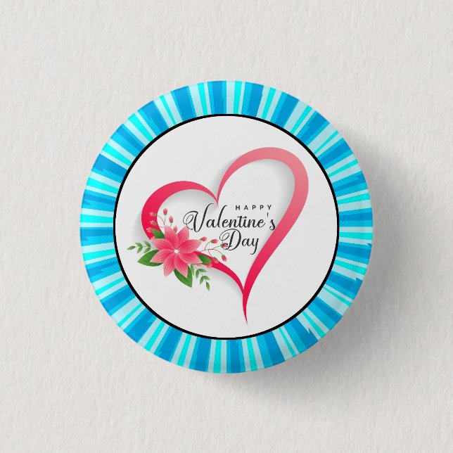 Happy Valentine's Day-53816 Button (Vorderseite)