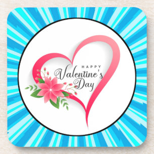 Happy Valentine's Day-53816 Getränkeuntersetzer