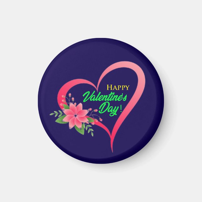 Happy Valentine's Day-53816 Magnet (Vorne)