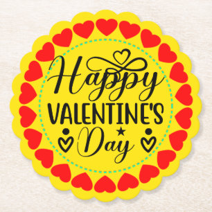 Happy Valentine's Day-53816 Untersetzer