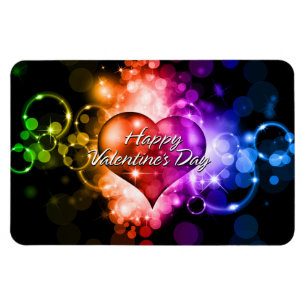 Happy Valentine's Day 5A Premium Magnet