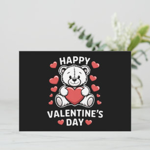 Happy Valentine's Day Bear Vday Einladung