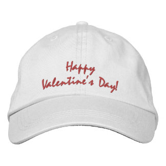 Happy Valentine's Day Bestickte Baseballkappe