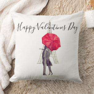 Happy Valentine's Day Boyfriend Girlfriend Modern Kissen