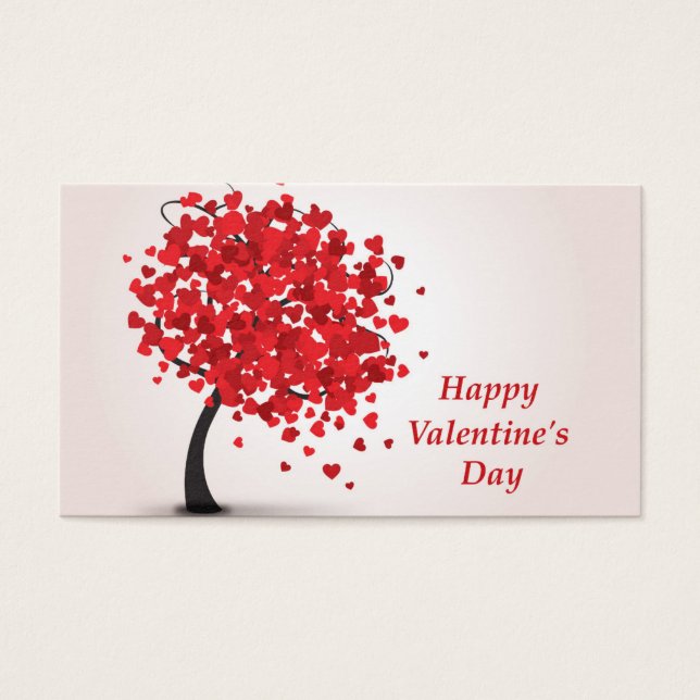 Happy Valentine's Day Business Cards (Vorderseite)