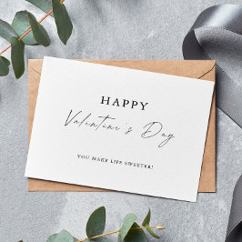 Happy Valentine's Day Card Dankeskarte