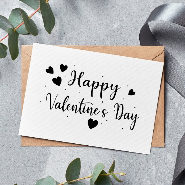 Happy Valentine's Day Card Dankeskarte (Happy Valentine's Day Card)
