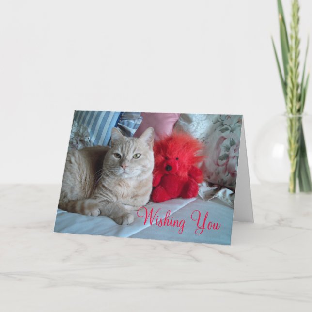 Happy Valentine's Day Card Feiertagskarte (Vorderseite)