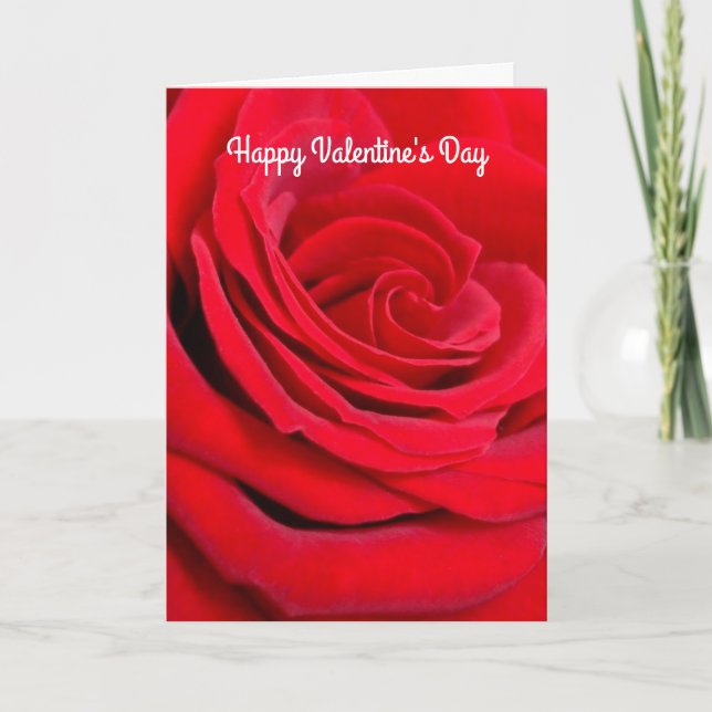 Happy Valentines Day Card Feiertagskarte (Vorderseite)