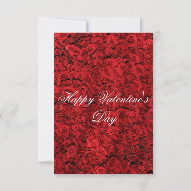 Happy Valentine's Day Card Karte (Vorderseite)