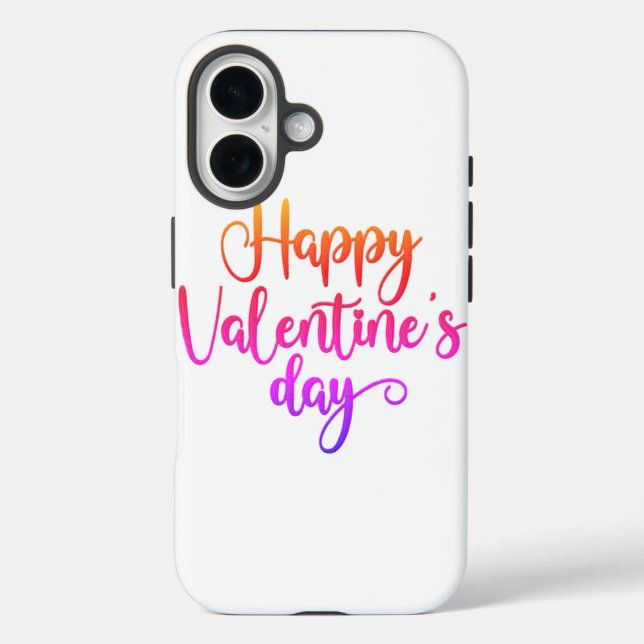 Happy Valentine's Day Case-Mate iPhone Hülle (Rückseite)