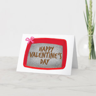 Happy Valentine's Day Cat Litter Box Spaß Feiertagskarte
