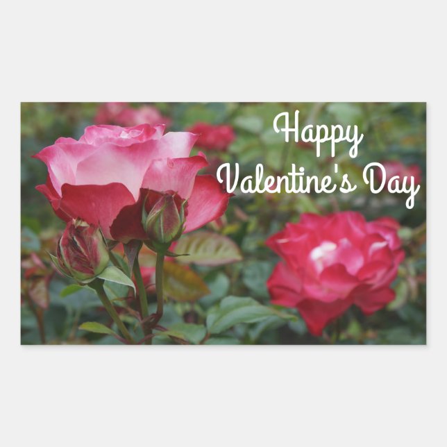 Happy Valentine's Day Cherry Parfait #1 Stickers (Vorderseite)