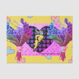 HAPPY Valentine's Day COLLAGE Tissue Paper Seidenpapier