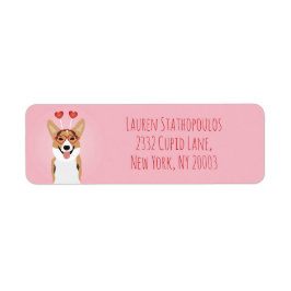 Happy Valentines Day Corgi Dog