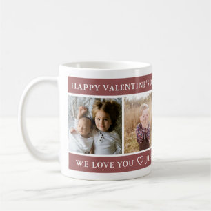 Happy Valentine's Day Der beste Vater je nach Kund Kaffeetasse