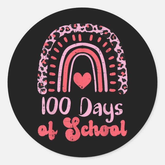 Happy Valentine's Day Design for Men and Women - P Runder Aufkleber (Vorderseite)