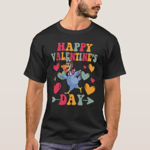 Happy Valentines Day Dodo Bird Liebe T-Shirt