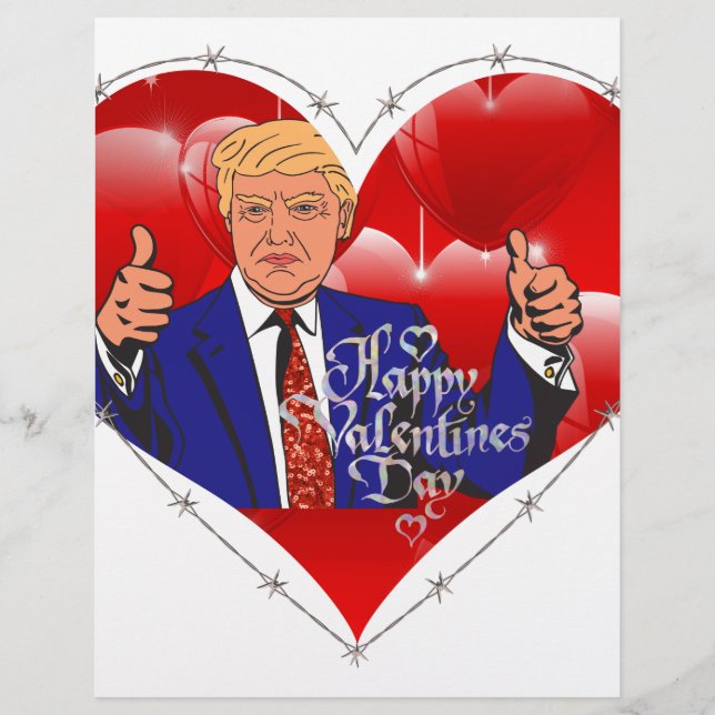 Happy Valentines Day Donald Trump (Vorderseite)