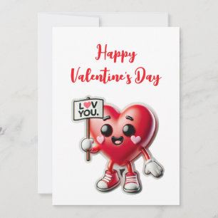 Happy Valentine's Day Einladung