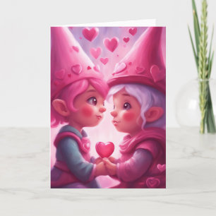 Happy Valentines Day - Faltkarte Karte