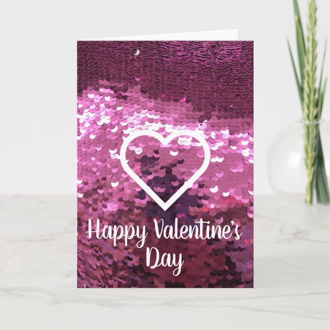 Happy Valentine's Day Feiertagskarte (Vorderseite)