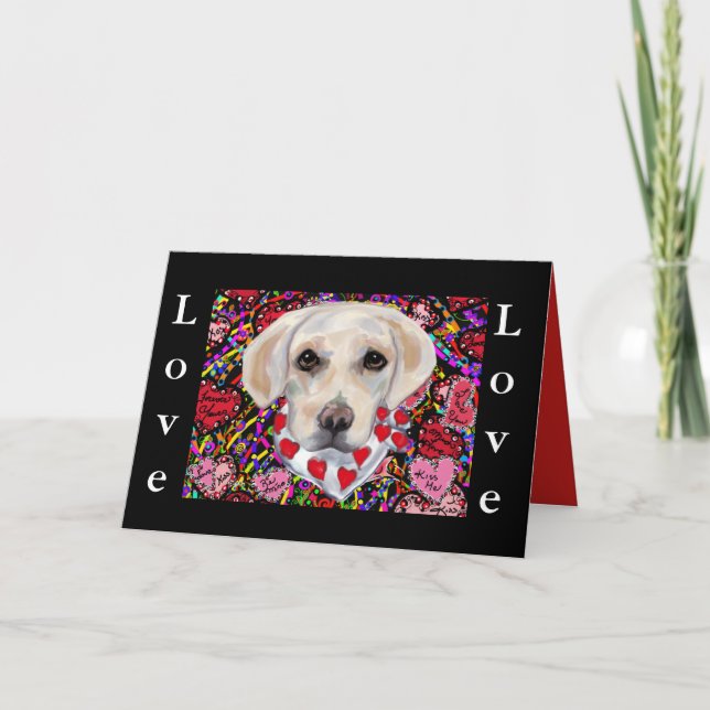 Happy Valentine's Day Feiertagskarte (Vorderseite)