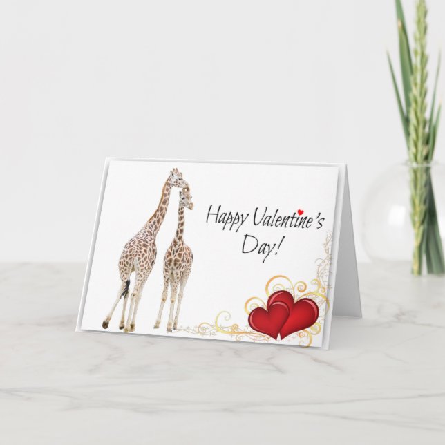 Happy Valentine's Day Feiertagskarte (Vorderseite)