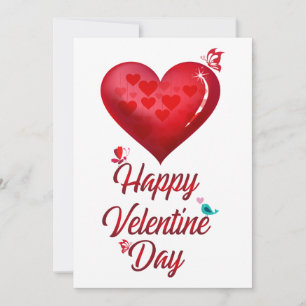 Happy Valentines Day Feiertagskarte
