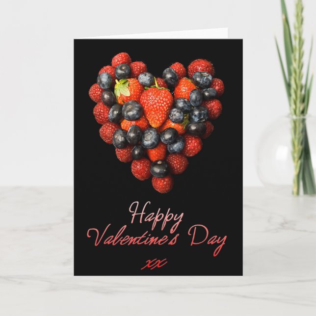 Happy Valentines Day Feiertagskarte (Vorderseite)