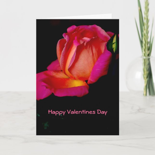 Happy Valentines Day Feiertagskarte (Vorderseite)