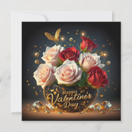 Happy Valentine's Day Feiertagskarte