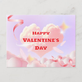 Happy Valentine's Day Feiertagspostkarte