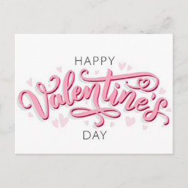 Happy Valentines Day Feiertagspostkarte