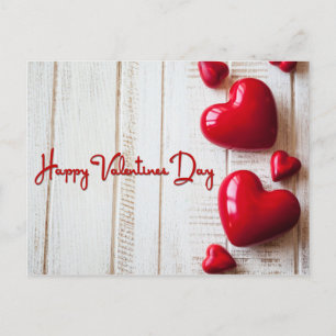 Happy valentines day feiertagspostkarte