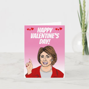 Happy Valentine's Day from Nancy Pelosi Karte
