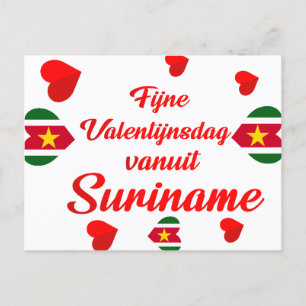 Happy Valentine's Day from Suriname Postkarte