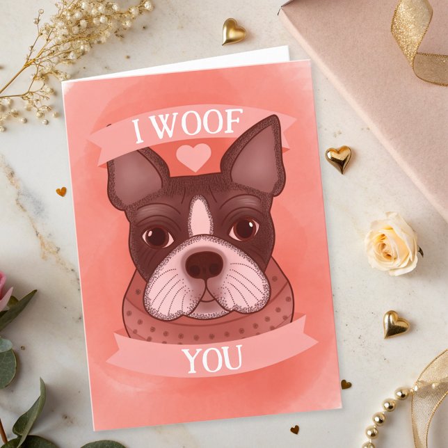 Happy Valentines Day from the Dog Karte (Von Creator hochgeladen)