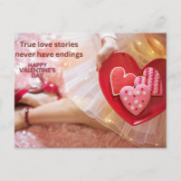 Happy valentine's day Geschenkkarte für ihre