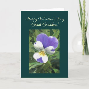 Happy Valentine's Day, Great-OmaTemplate Card Feiertagskarte