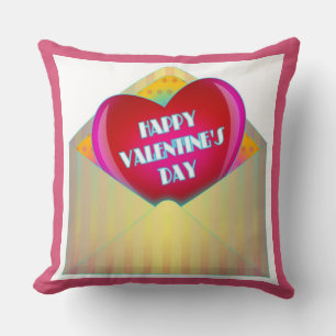"HAPPY VALENTINE'S DAY" GREETING CARD KISSEN