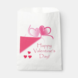 Happy Valentine's Day Gunst Bags Party Pink Geschenktütchen